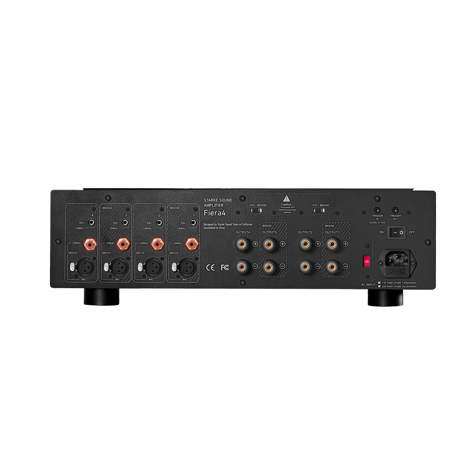 Fiera4 &mdash; коммутация и клеммы